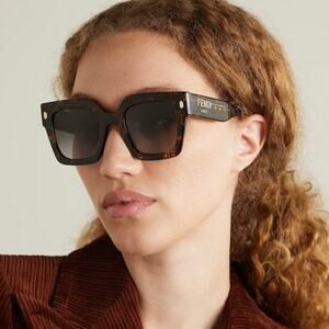 New!!! FENDI Sunglasses FE40101F 55B Authentic